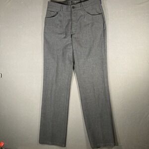 Alberto Comfort Fit‎ Pants Charcoal Gray Mens 30x33" Straight Fit